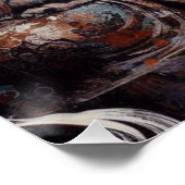 仏メタリック絵を描アー#22 ポスター (コーナー)