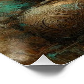 仏メタリック絵を描アー#2 ポスター (コーナー)