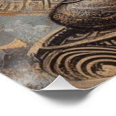 仏メタリック絵を描アー#8 ポスター (コーナー)