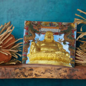 仏中国の仏 フォトプラーク (側面)