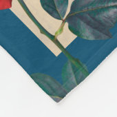 仏今日#9居心地の良い仏 フリースブランケット (角)