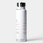 仏像のエッセンス:真空断熱水瓶 ウォーターボトル (右面)