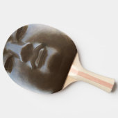 仏像のクローズアップ 卓球ラケット (横)