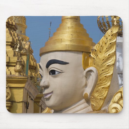仏像のプロフィール マウスパッド (正面)