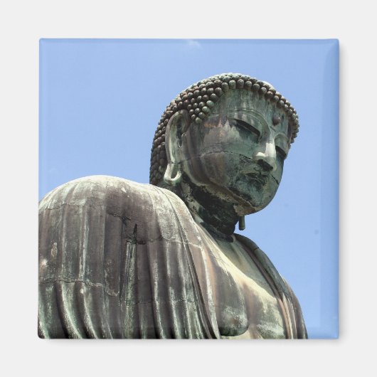 仏像の鎌倉像 マグネット (正面)