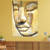 仏像クローズアップ キャンバスプリント (インサイチュ (リビング))