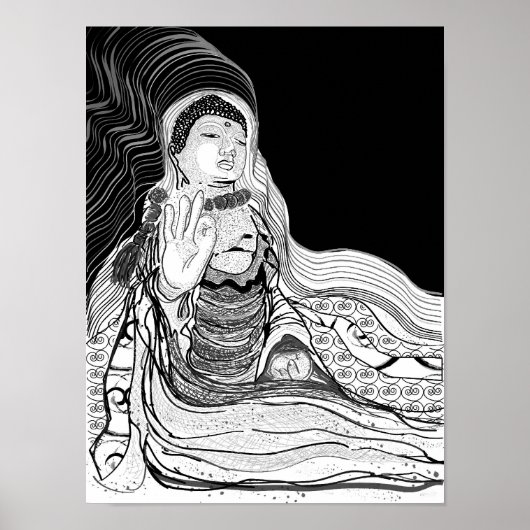 仏像ポスター ポスター (正面)