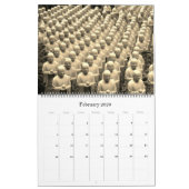 仏像2025大 カレンダー (2月 2026)