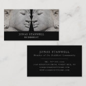 仏像、仏教、仏像 名刺 (正面/裏面)