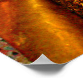 仏像 – 悟りを開いた仏像 ポスター (角)