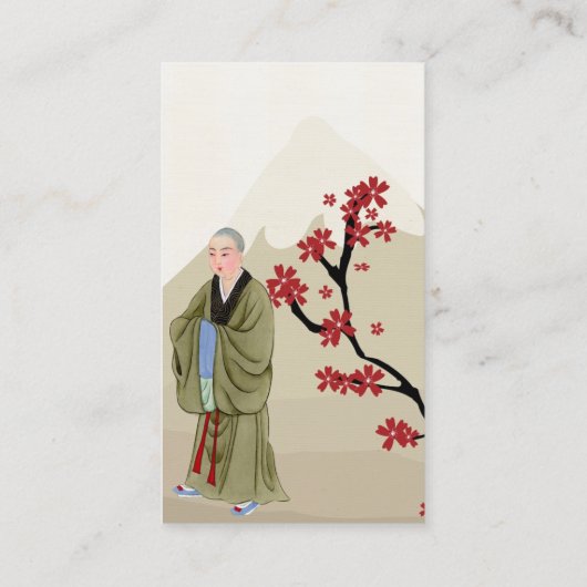 仏僧の名刺 名刺 (裏面)