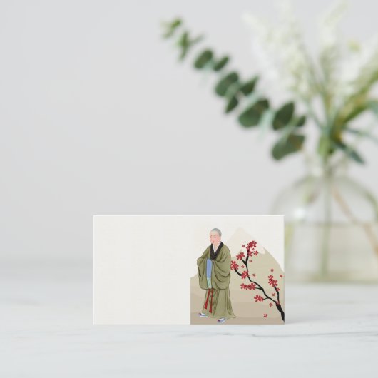 仏僧の名刺 名刺 (スタンド正面)