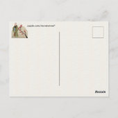 仏僧はがき ポストカード (裏面)