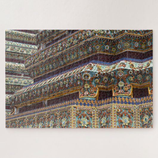 仏塔のクローズアップ ジグソーパズル (横)