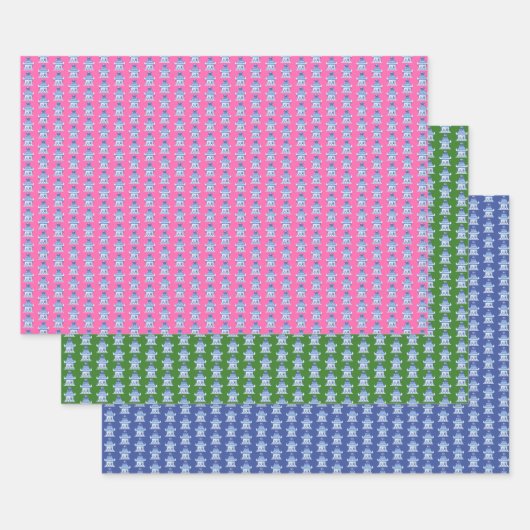 仏塔包装紙 ラッピングペーパーシート (セット)