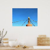 仏塔 ポスター (キッチン)