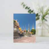 仏塔, ワット・ポー, バンコク, タイ ポストカード (スタンド正面)