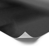 仏寺白い花すべてバニティB&W ポスター (角)