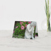 仏平和な空白のなカード カード (裏面)