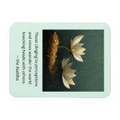 仏引用文と人の意見 マグネット (横)