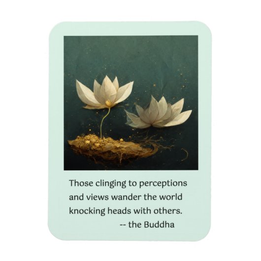 仏引用文と人の意見 マグネット (縦)