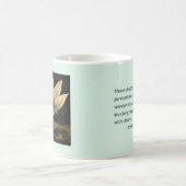 仏引用文について独善人金ゴールドロータス コーヒーマグカップ (中央)