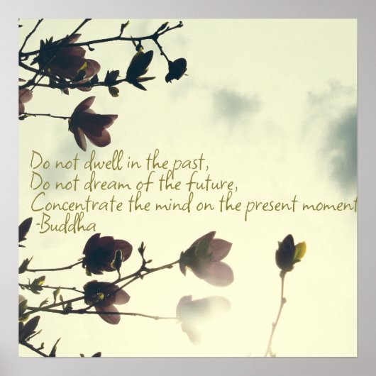 仏引用文のペースト ポスター (正面)