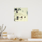 仏引用文のペースト ポスター (キッチン)