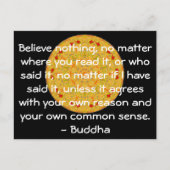 仏引用文の知恵の言葉 ポストカード (正面)