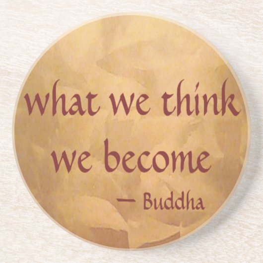 仏引用文、我々は何考えになるか コースター (正面)