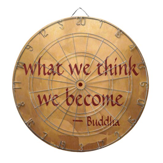 仏引用文、我々は何考えになるか ダーツボード (正面)