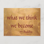 仏引用文、我々は何考えになるか ポストカード (正面)