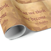 仏引用文、我々は何考えになるか ラッピングペーパー (ロールコーナー)