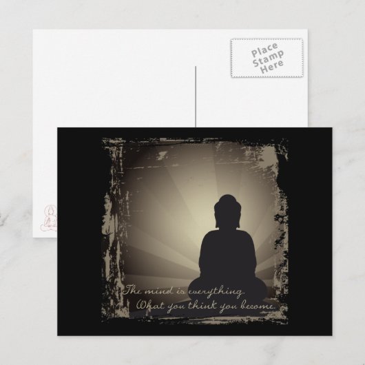 仏心は万事 ポストカード (正面/裏面)