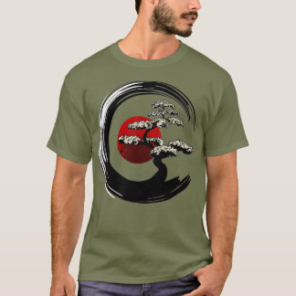 仏性の贈り物男性、女性、円窓、禅宗を巡る Tシャツ
