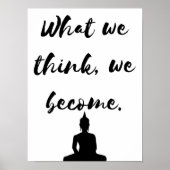 仏感動的引用文ポスター ポスター (正面)