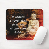 仏感動的引用文 マウスパッド (マウス)