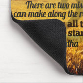 仏感動的引用文"真実への道" マウスパッド (コーナー)