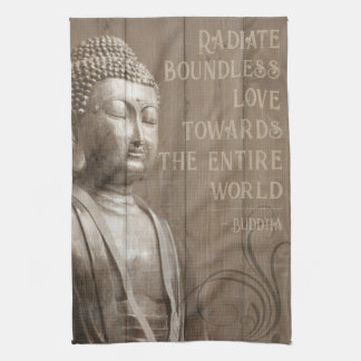 仏感動的藝木フェイク仏引用文 キッチンタオル