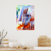 仏手のA-Okムドラ ポスター (キッチン)