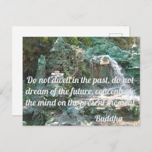 仏教のインスピレーション ポストカード (正面/裏面)
