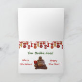 仏教のクリスマス カード (内部)