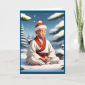 仏教のクリスマス シーズンカード (正面)