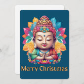 仏教のクリスマス シーズンカード (正面/裏面)