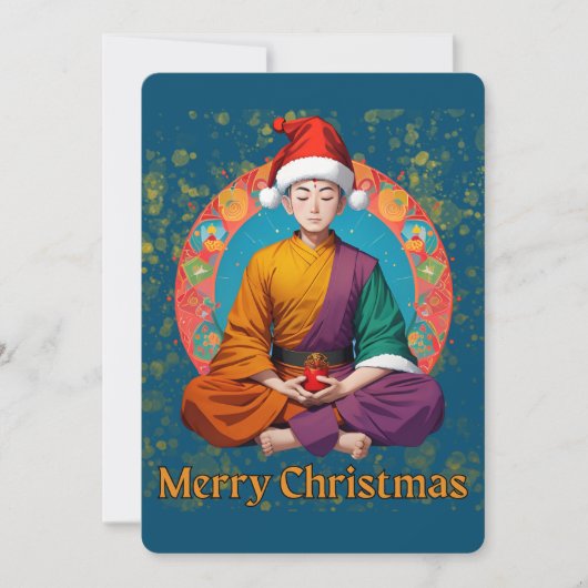 仏教のクリスマス シーズンカード (正面)
