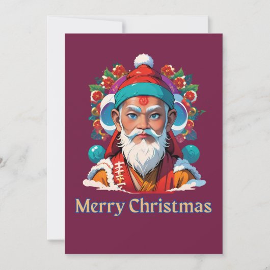 仏教のクリスマス シーズンカード (正面)
