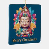 仏教のクリスマス セラミックオーナメント (右)