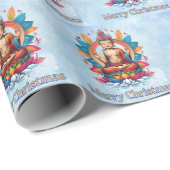 仏教のクリスマス ラッピングペーパー (ロールコーナー)