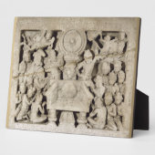 仏教のシンボルの崇拝アマラヴァティ（李） フォトプラーク (側面)