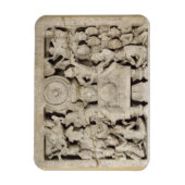 仏教のシンボルの崇拝アマラヴァティ（李） マグネット (縦)